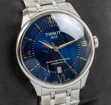 Tissot - Chemin Des Tourelles Powermatic 80 - T1398071104800, Nieuw