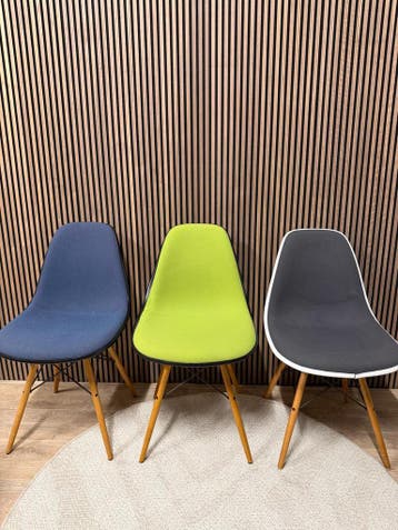 Voorraad Eames DSW Stoelen Van Vitra - Originele Stoelen, Huis en Inrichting, Bureaustoelen, Verzenden, Zo goed als nieuw