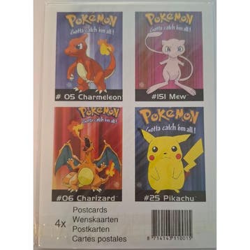 Pokémon Postcards Pack – Charizard (2000), Ophalen of Verzenden, Nieuw