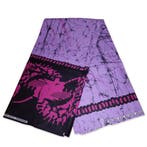 Afrikaanse stof - Paars / Roze kampala - Polycotton, Ophalen of Verzenden, Nieuw