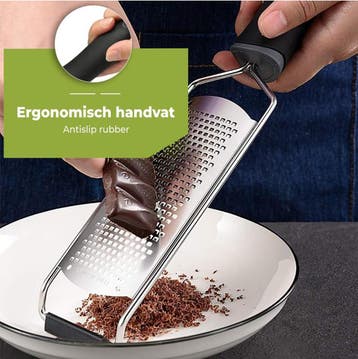 HI NATURE™ Premium Multi Rasp zester - Handrasp -, Ophalen of Verzenden, Zo goed als nieuw