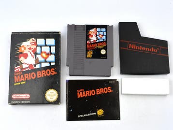 Super Mario Bros (German) [Nintendo NES], Ophalen of Verzenden, Zo goed als nieuw