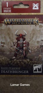 Blades of Khorne Deathbringer (Warhammer nieuw), Hobby en Vrije tijd, Wargaming, Ophalen of Verzenden, Nieuw
