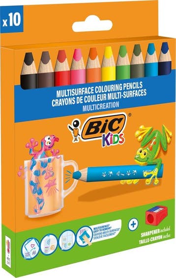 BIC Kids - Kleurpotlood Multisurface - Multi talent, Verzenden, Nieuw