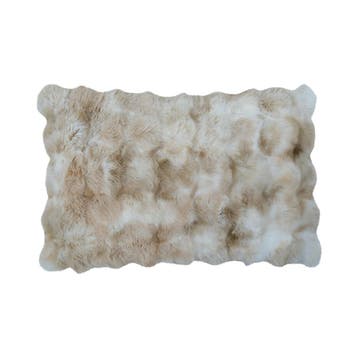 groot kussen teddy bubble beige 40x60cm, Verzenden, Nieuw