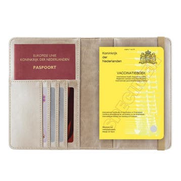 Vaccinatiepaspoort Hoesje / 11,7 x 16,5 cm Mapje voor he...