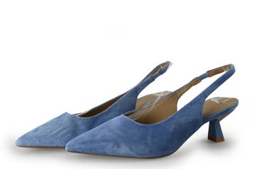 Manfield Slingbacks in maat 40 Blauw, Kleding | Dames, Zo goed als nieuw, Manfield, Verzenden, Blauw