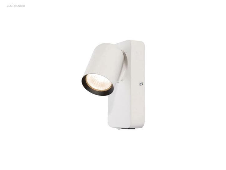 (10x) Bedlamp Wandlamp GU10 Armatuur cilinder wit..., Tuin en Terras, Buitenverlichting