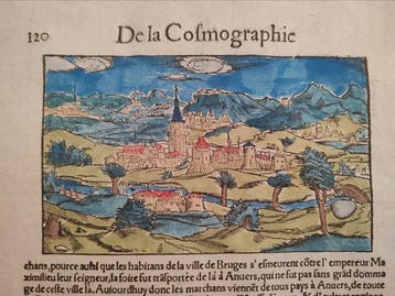 Sebastian Münster (1489–1552) - Cosmographie Universelle -, Antiek en Kunst
