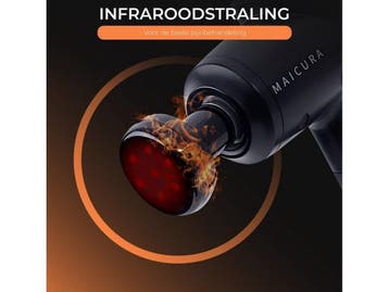 Maicura PRO - Massage Gun - Professioneel - 6 Massagekoppen, Verzenden, Nieuw
