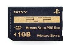 Sony Memory Stick Pro Duo 1GB MagicGate Zwart/Blauw, Spelcomputers en Games, Spelcomputers | Sony PSP, Ophalen of Verzenden, Zo goed als nieuw