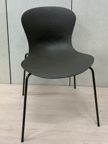 Kunststof vlinderstoel Black Curve (Zwart), Antiek en Kunst, Ophalen of Verzenden