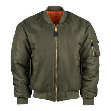 AB US Airforce MA1 pilotenjas, Cold Weather Uniform, lege..., Nieuw, Overige maten, Ophalen of Verzenden, Groen