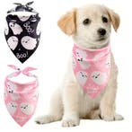 Halloween honden bandana Boo Dog roze of zwart, Verzenden, Nieuw