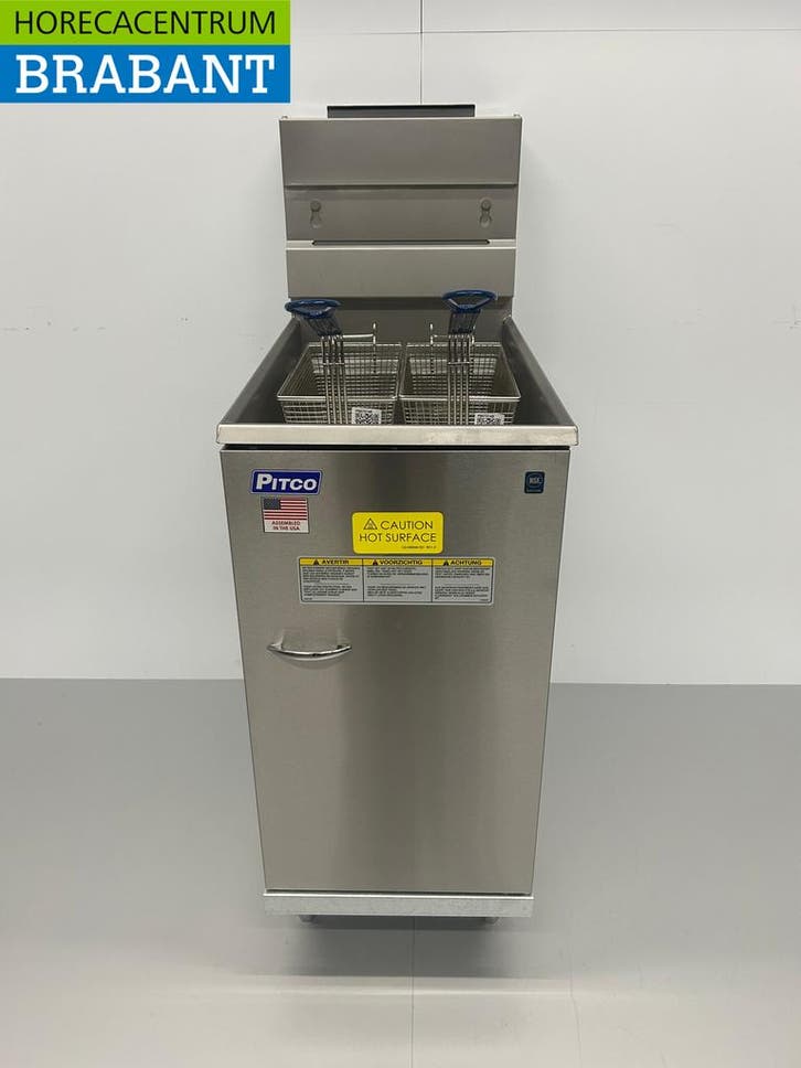RVS Pitco 35C+S Friteuse frituur 18 liter Propaangas GAS, Zakelijke goederen, Horeca | Keukenapparatuur, Nieuw in verpakking, Ophalen of Verzenden