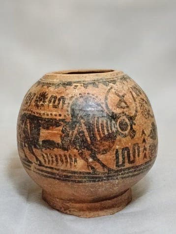 Indus Vallei Terracotta Terracotta-vaas / pot - 13 cm