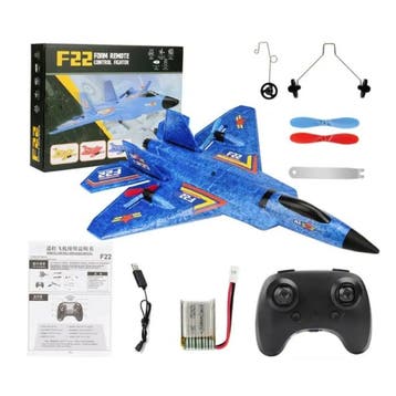 F22 Raptor RC Jet Glider met Afstandsbediening - Bestuurbaar, Verzenden, Nieuw
