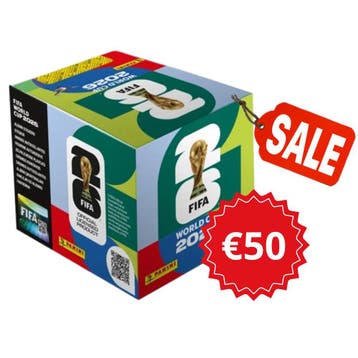 Panini World Cup 2026 Stickers - Display met 50 packs, Verzenden, Nieuw, Meerdere stickers