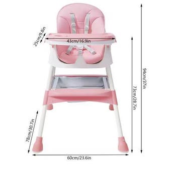 Verstelbare Kinderstoel met Kussen en 5-Punts Veiligheid, Kinderen en Baby's, Verzenden, Nieuw