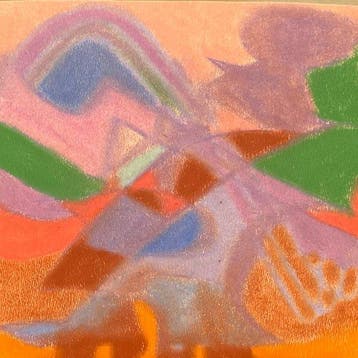 Jean Orange (1958-2025) - Abstraction Géométrique, Antiek en Kunst