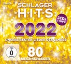 Schlager Hits 2022 - 3CD+DVD, Ophalen of Verzenden, Nieuw in verpakking