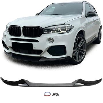 Voorspoiler BMW X5 F15 13-18 Performance Look Glans Zwart, Ophalen of Verzenden, Nieuw