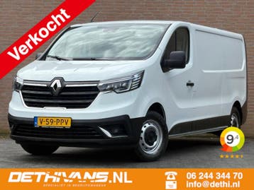 Renault Trafic 2.0dCi 130PK Lang / 2.500kg trekhaakgewicht /, Stof, Gebruikt, Renault, Wit