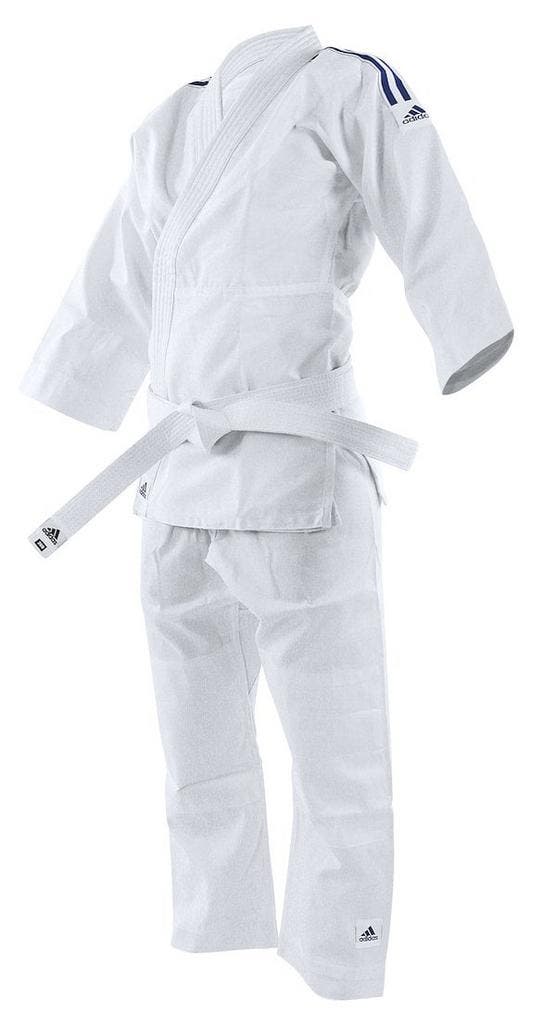 Judopak Adidas | meegroeipak J200 | Wit (Maat: 110 - 120), Sport en Fitness, Vechtsporten en Zelfverdediging, Vechtsportpak, Nieuw
