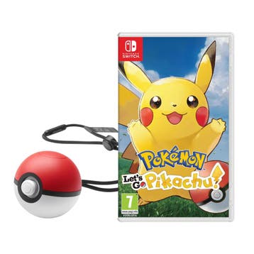 Switch Pokemon Lets Go Pikachu + Poke Ball Plus Bundle [Zon, Verzenden, Zo goed als nieuw