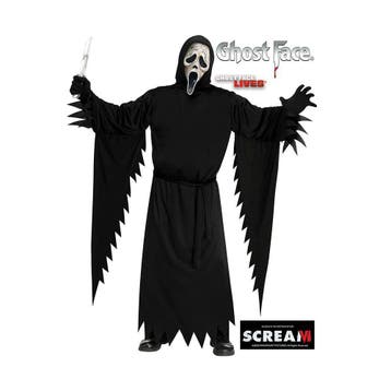 Ghost Face® Scream Aged Kostuum Plus Size, Verzenden, Nieuw, Feestartikel