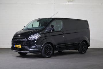 Ford Transit Custom 2.0 TDci 170pk L1 H1 Trail Leer Trekhaak, Gebruikt, Euro 6, Zwart, Leder