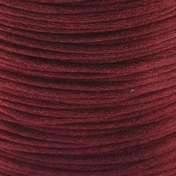 2 meter Macrame Satijndraad 1.0 mm Merlot (Macramé koord), Ophalen of Verzenden, Nieuw, Draad