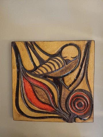 Søholm Bornholm - Noomi Backhausen - Grote wandplaat van, Antiek en Kunst