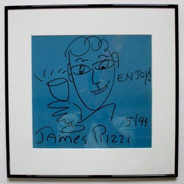 James Rizzi (1950-2011) - It`s me! (Selbstprtrait)