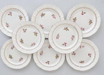 LCSC Véritable Porcelaine de Chartres s/ Cher. LIMOGES - 8