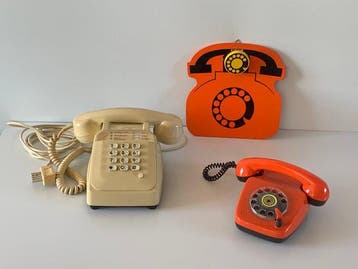 Thomson - Analoge telefoon - Plastic, Metaal, Hout - Twee, Antiek en Kunst