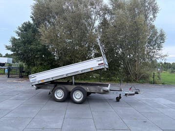 Hapert kipper 305 x 185 cm 2700 kg 3-zijdig elektrisch !, Ophalen, Gebruikt