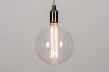 Rietveld Hanglampen - Beige, Zilver - Metaal, Nikkel, Verzenden, Nieuw