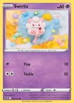 Swirlix 083/195 Silver Tempest, Ophalen of Verzenden, Nieuw, Losse kaart, Foil