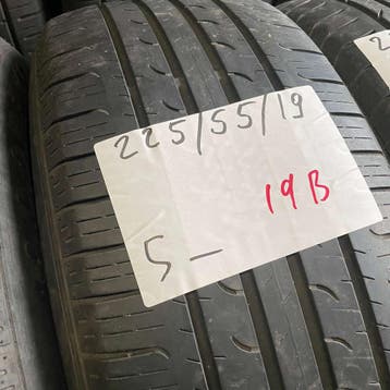 2 x Goodyear Efficientgrip 225-55-19 Zomerbanden 5mm, 19 inch, Gebruikt, Ophalen of Verzenden, Band(en)