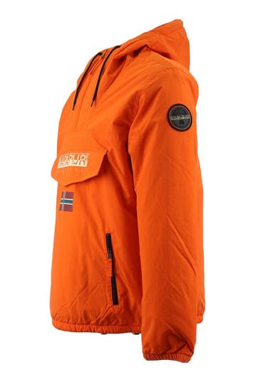Napapijri Jas in maat M Oranje, Verzenden, Zo goed als nieuw, Overige kleuren, Napapijri