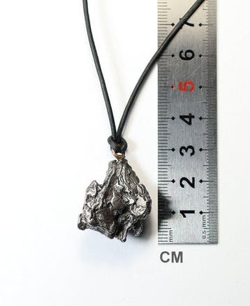 Hanger met meteoriet Campo del Cielo Grof octahedriet, Verzamelen
