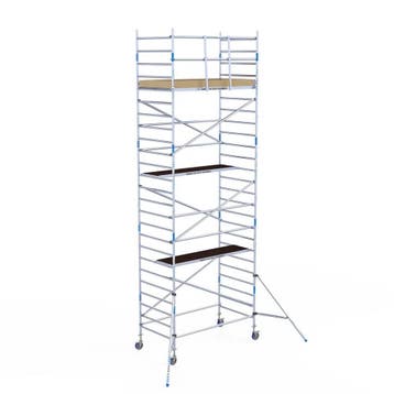 ALX rolsteiger 135 x 8,2m WH met voorloopleuning, Verzenden, Nieuw, Rolsteiger of Kamersteiger, 5 meter of hoger