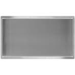 Wiesbaden Demis Inbouwnis - 30x60x10cm - RVS, Ophalen of Verzenden, Nieuw, Rvs