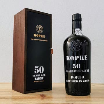 Kopke - 50 years old Tawny - Douro - 1 Fles (0,75 liter), Verzamelen, Nieuw