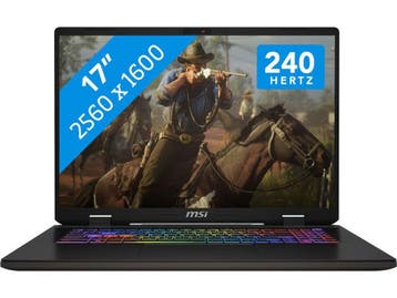 MSI Sword 17 HX - Gaming Laptop - QWERTZ (2023), Verzenden, Zo goed als nieuw, MSI