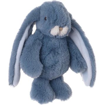 Bukowski konijn knuffel - blauw - staand - 22 cm - pluche, Kinderen en Baby's, Verzenden, Nieuw