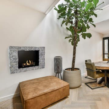 Xaralyn Goya bio-ethanol wandhaard Natuursteen, Huis en Inrichting, Haarden, Verzenden, Nieuw, Elektrische haard
