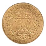 Gouden 20 Corona Oostenrijk - Hongarije 1892-1916, Verzenden, Losse munt, Goud