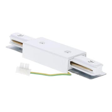 1-FASE RAIL | I-CONNECTOR | MIDDENVOEDING | WIT, Nieuw